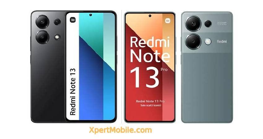 Redmi Note 13 4G and Note 13